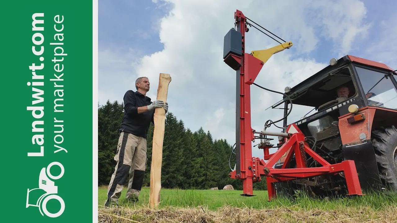 Hinca estacas sin esfuerzo: Fabricador de postes DIY desde Chequia | landwirt.com  landwirt.com