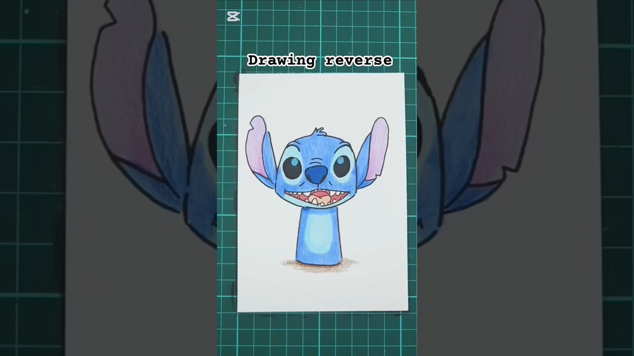 drawing stitch Disney sprunki oc reverse