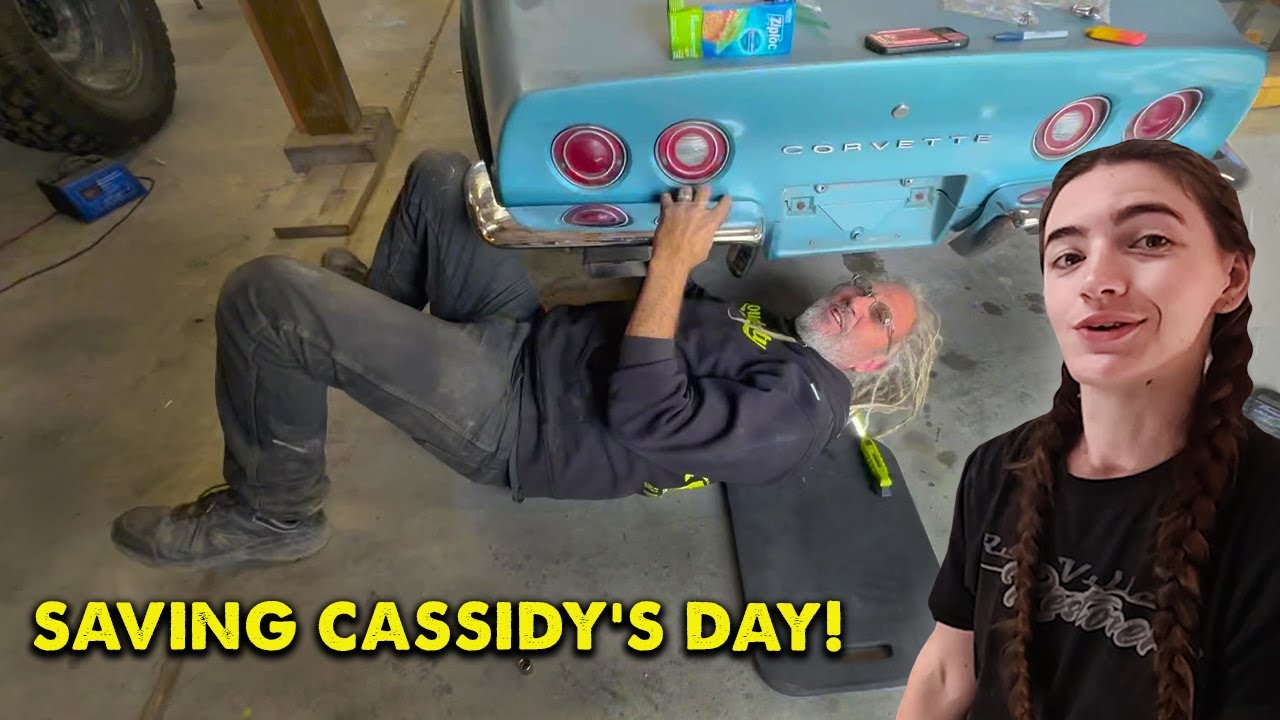 Checking Out Cassidy's New Shop! + What's Going on with Her Corvette?