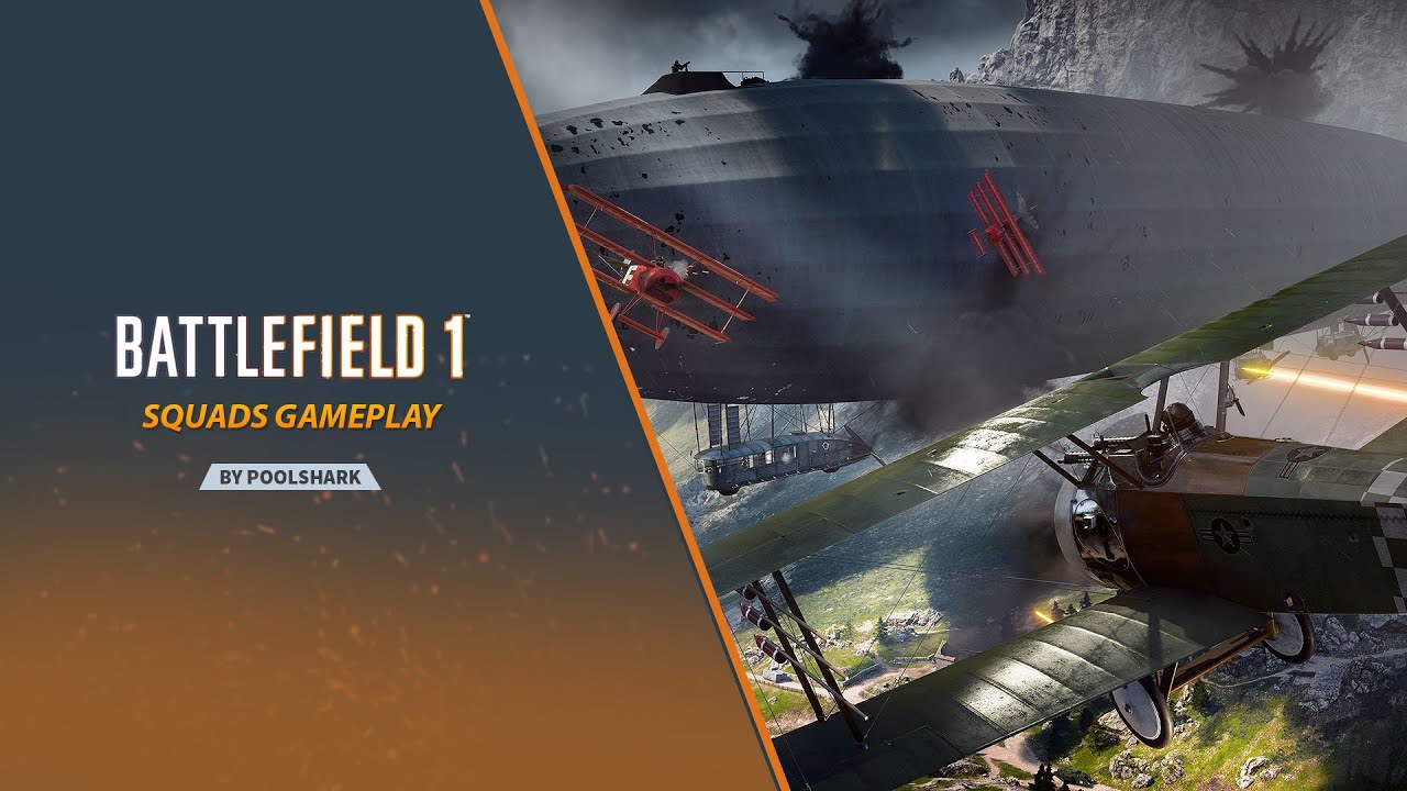 Battlefield 1 Gameplay - EA Play Squads (No commentary)