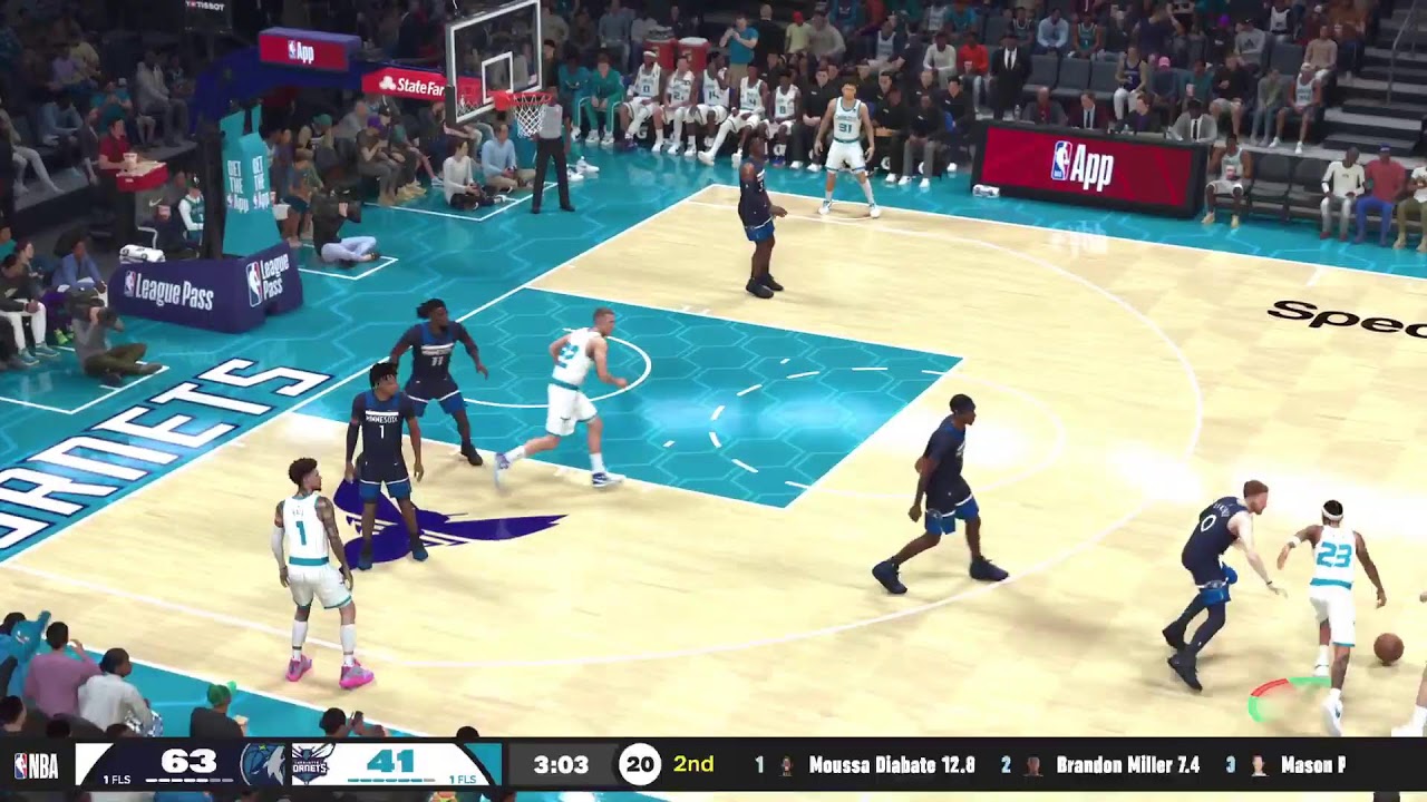 NBA, realistic broadcast.