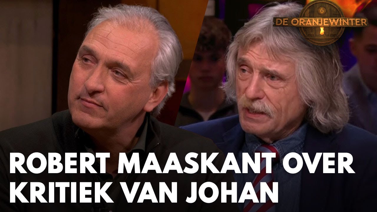 Zo kijkt Robert Maaskant terug op de jarenlange kritiek van Johan Derksen | DE ORANJEWINTER