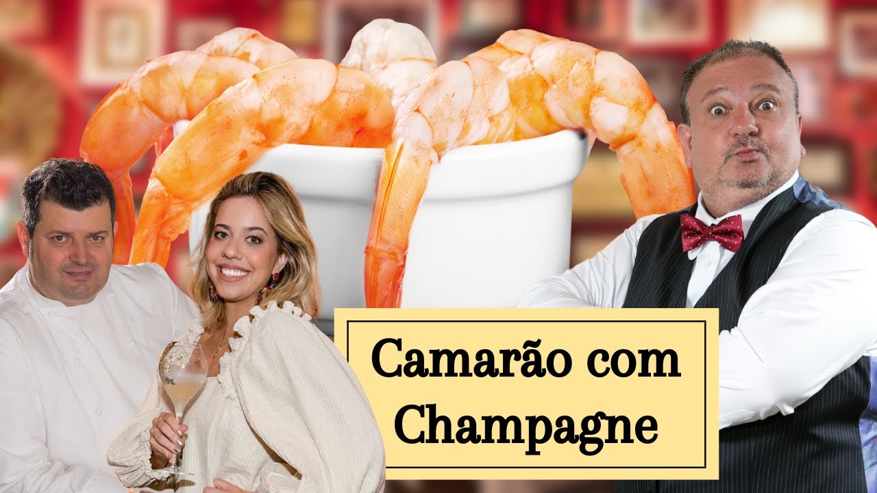 CAMARÃO COM CHAMPAGNE: DUPLA PERFEITA | ERICK JACQUIN