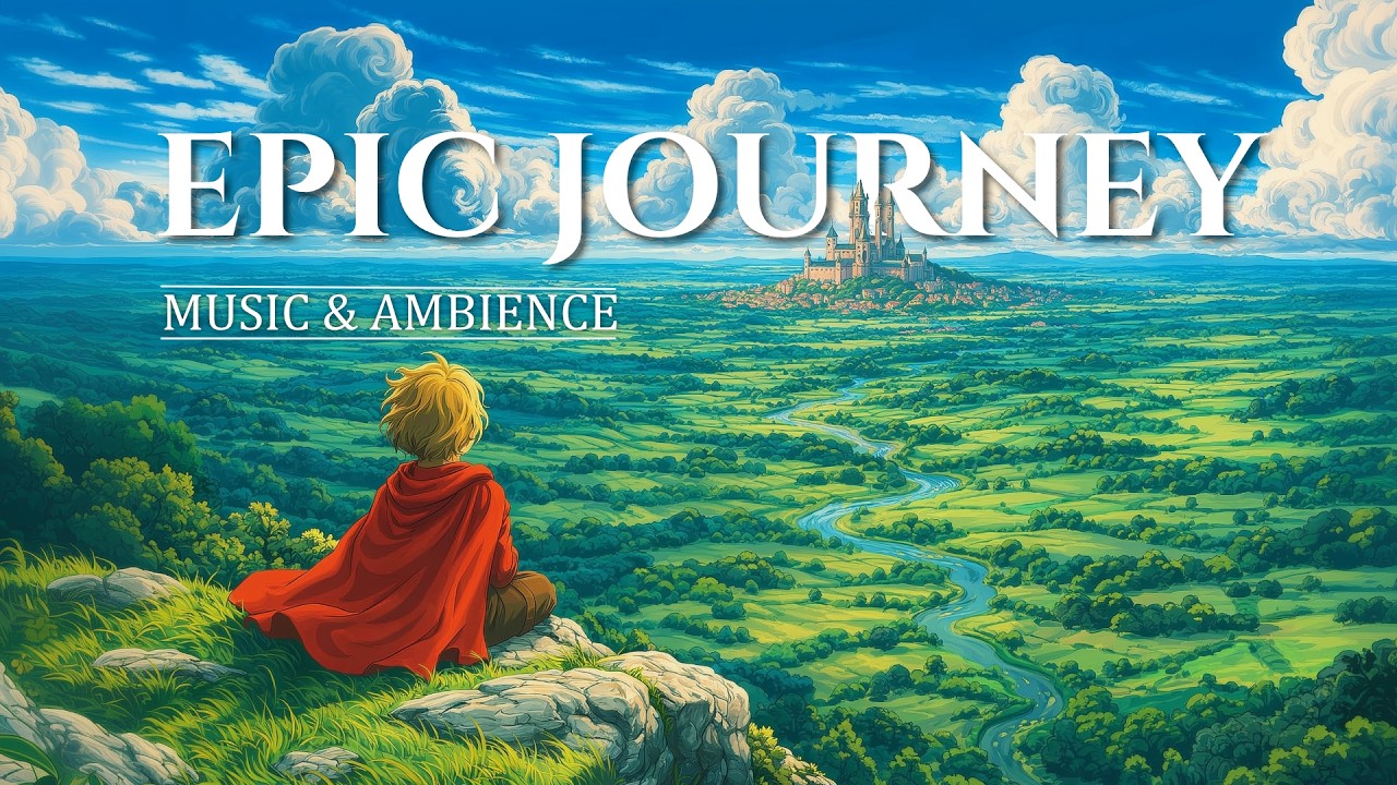 Epic Journey Through Fantasy Valley | Nature Ambience & Orchestral Music for DnD, Study & Relaxation