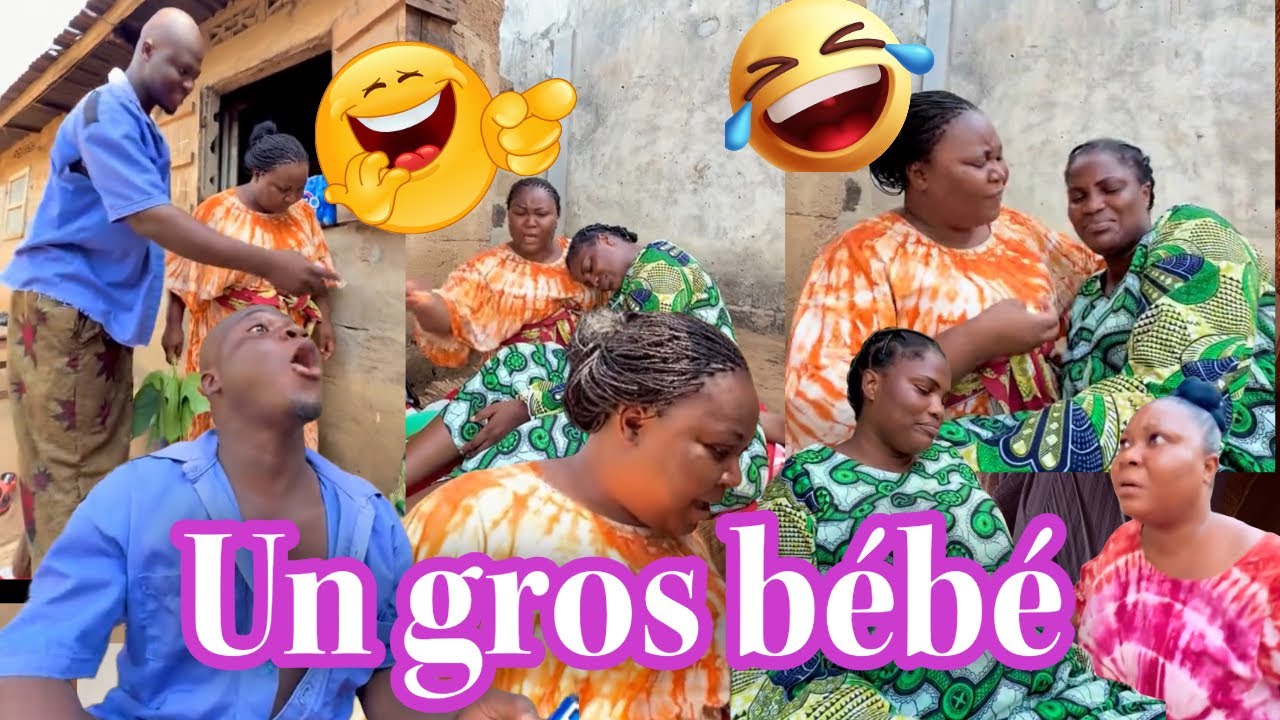 TOVIA ,NORAH, JOJO l’OFFICIER & MOUFITII : Un gros bébé 🤣🤣// Nouveau comédie très drôle 🤣🤣