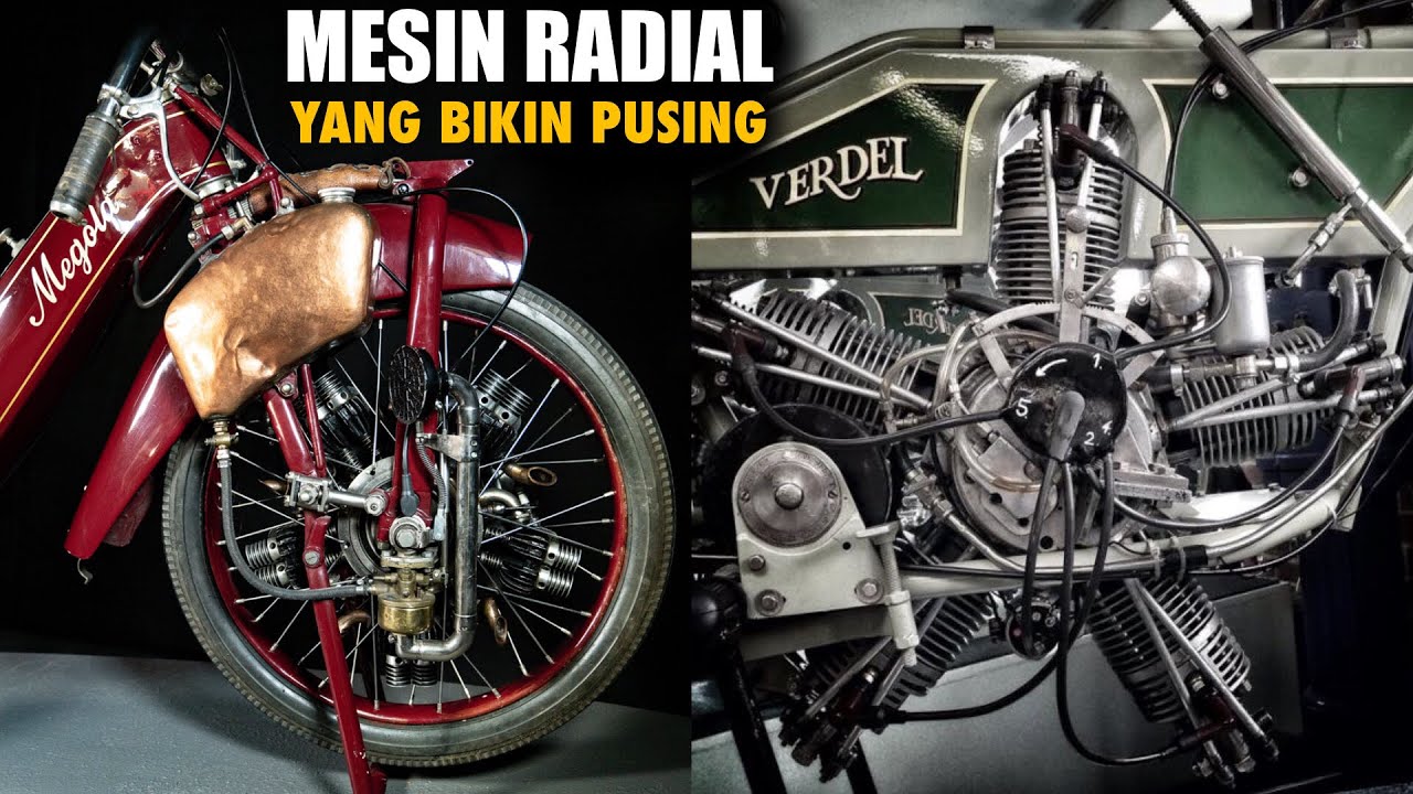 Motor Bermesin Radial!! Mesin Ruwet Yang Mungkin Tidak Akan Terlahir Kembali