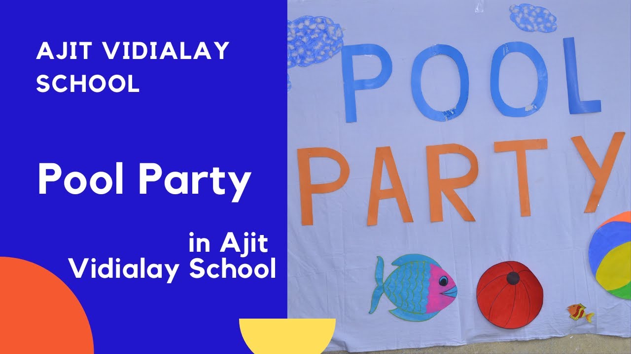 Pool Party In Ajit Vidialay School in Amritsar