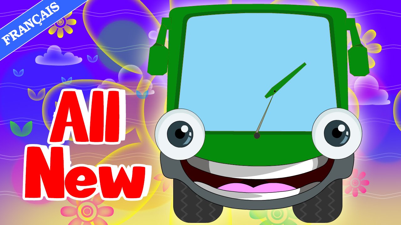 Wheels on the Bus Go Round & Round | All New Kids Song in French