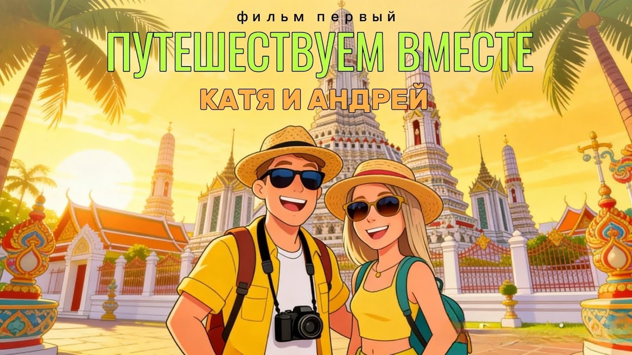 Путешествуем вместе | Тайланд 2026 | Катя и Андрей | Паттайя | 1 часть фильма | Зимовка