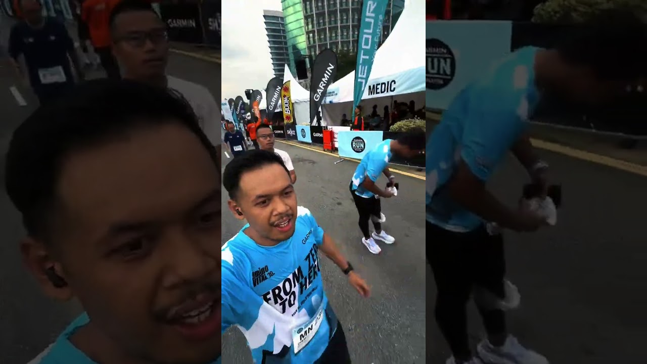 Garmin Run 2025 - First time join HM Garmin Run (New PB recorded)