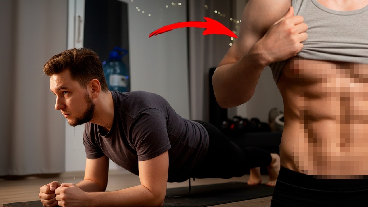 Стою в планке уже неделю. Вот что из этого вышло!