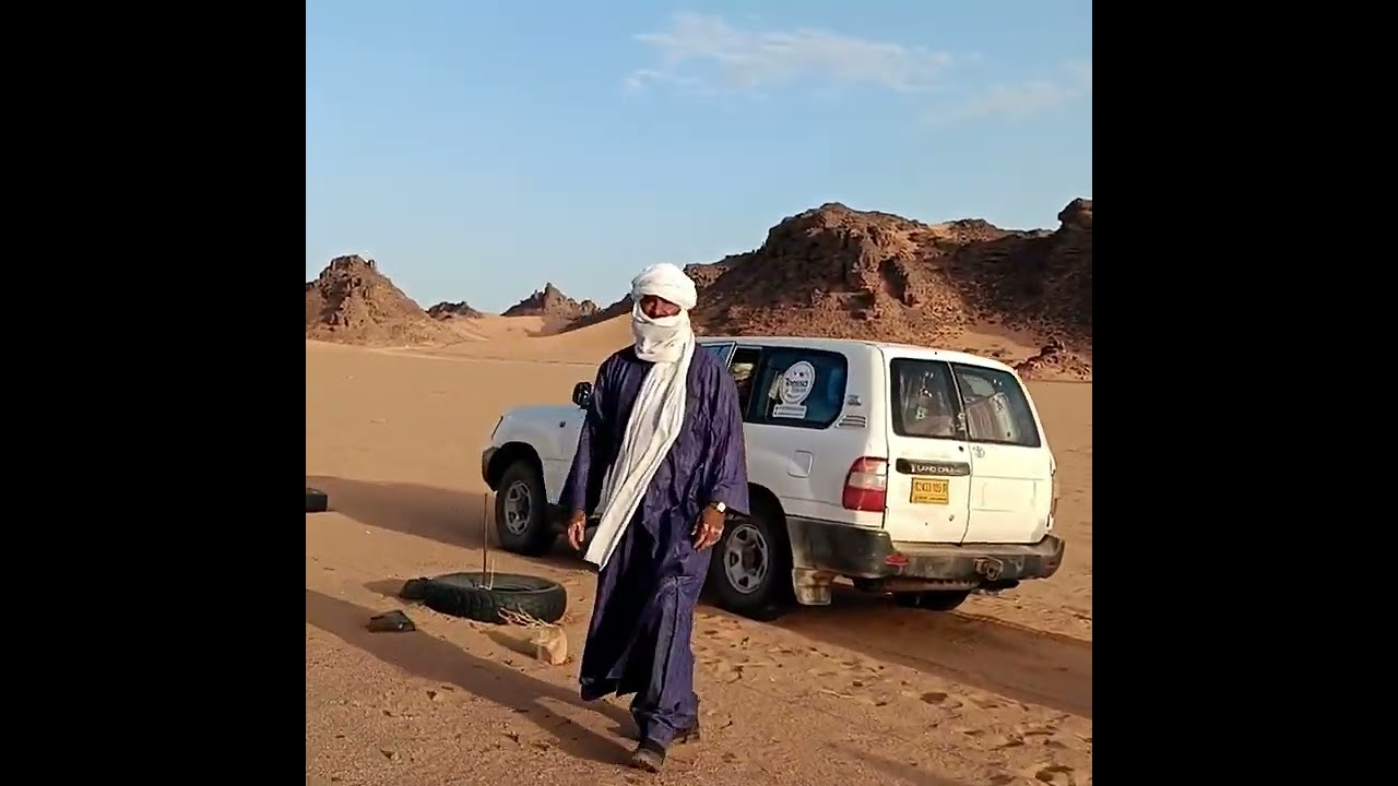 La route entre Tamanrasset et Djanet