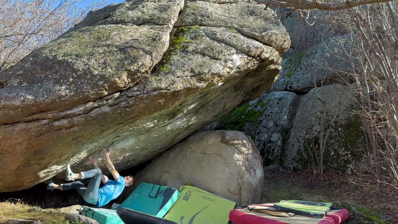 8B &laquo;I Shot Sarkonazy&raquo; #targasonne #bouldering #escalade #climber #bloc #madboulder