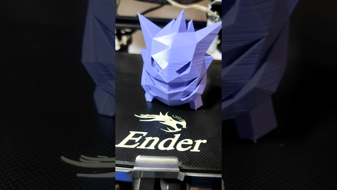 Gengar low poly terminado 👻 