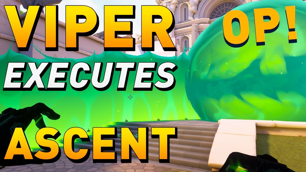 VALORANT - NEW BROKEN Viper Executes for ASCENT (New Best Viper Executes)
