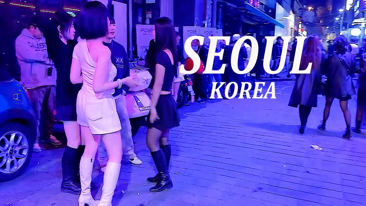 [4K Itaewon Freedom 🔥🔥🔥] At dawn, Itaewon in Seoul becomes a club. 😲😲😲 #SEOUL #KOREA #TRIP