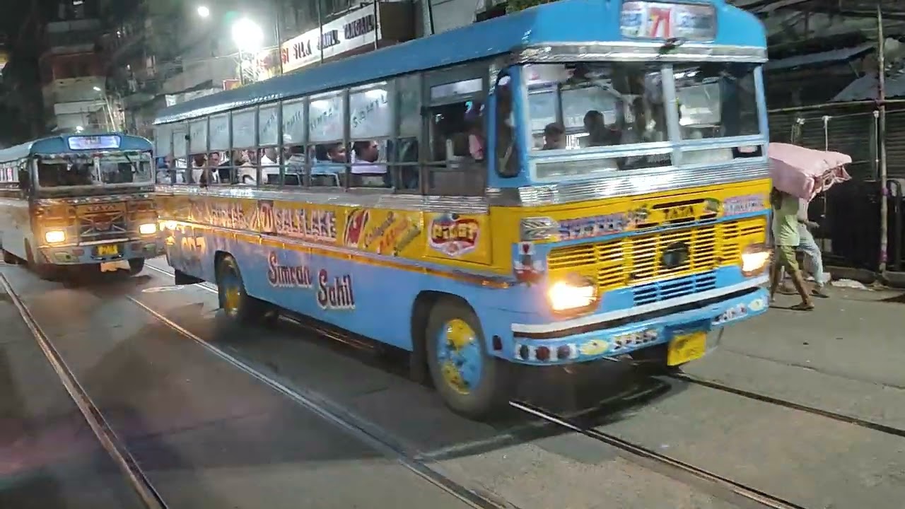 Kolkata City Night View