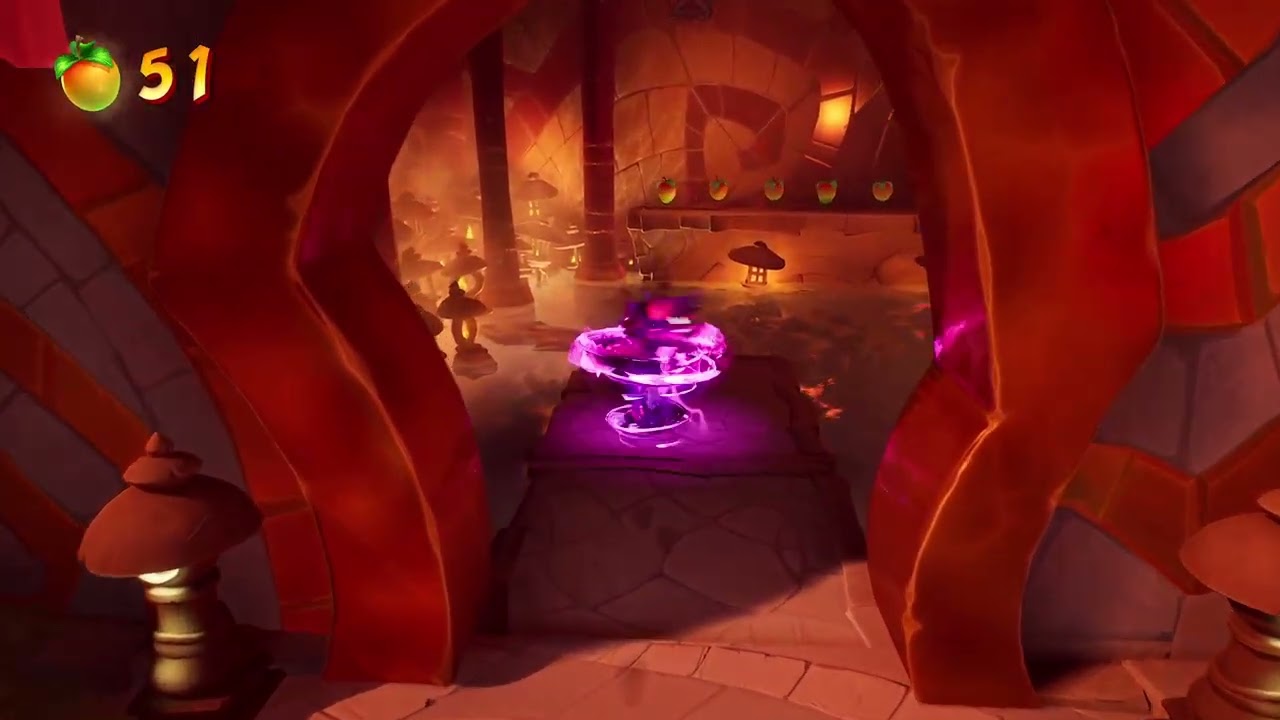 Crash Bandicoot™ 4  It’s About Time Level 10 Give it a Spin 1/7