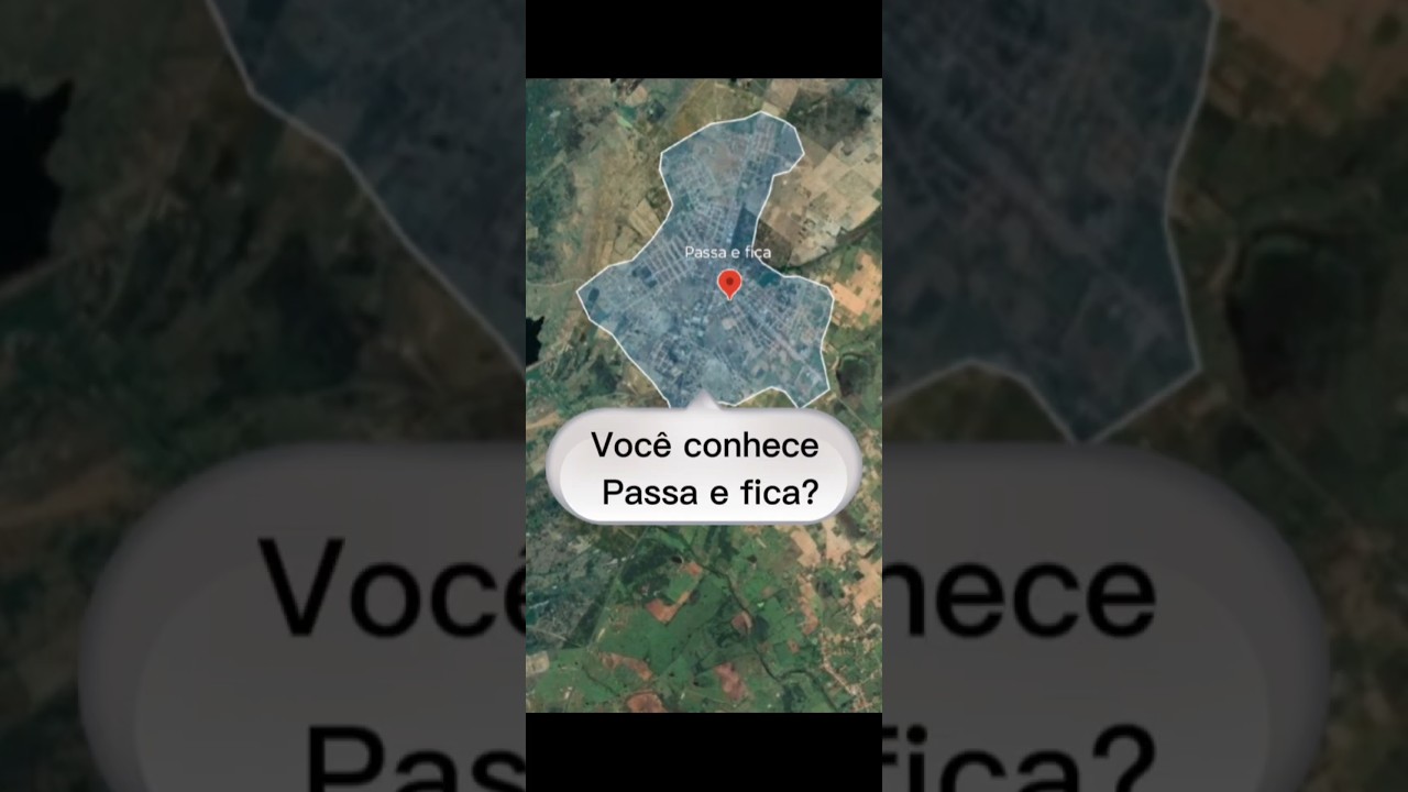 Voc&ecirc; conhece Passa e fica? #ironico #curiosidades #geografia