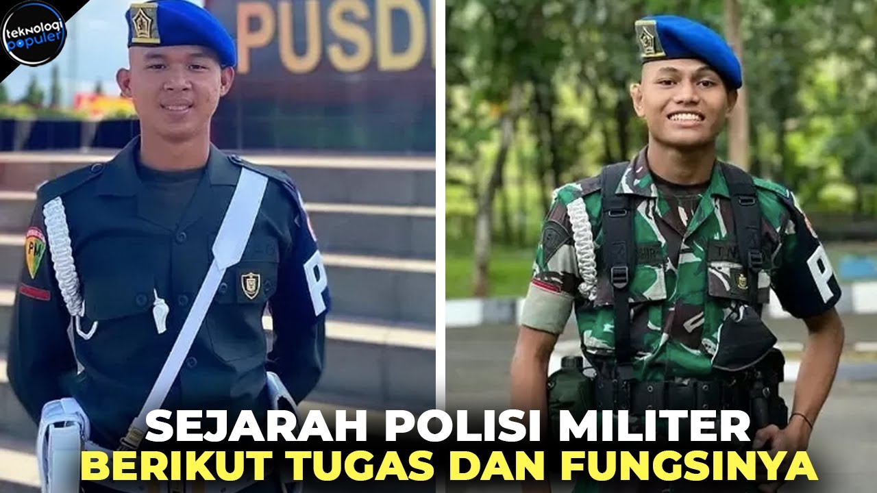 DITAKUTI OLEH POLISI DAN TENTARA! 5 Tugas dan Tungsi Polisi Militer yang Tak Banyak Orang Ketahui