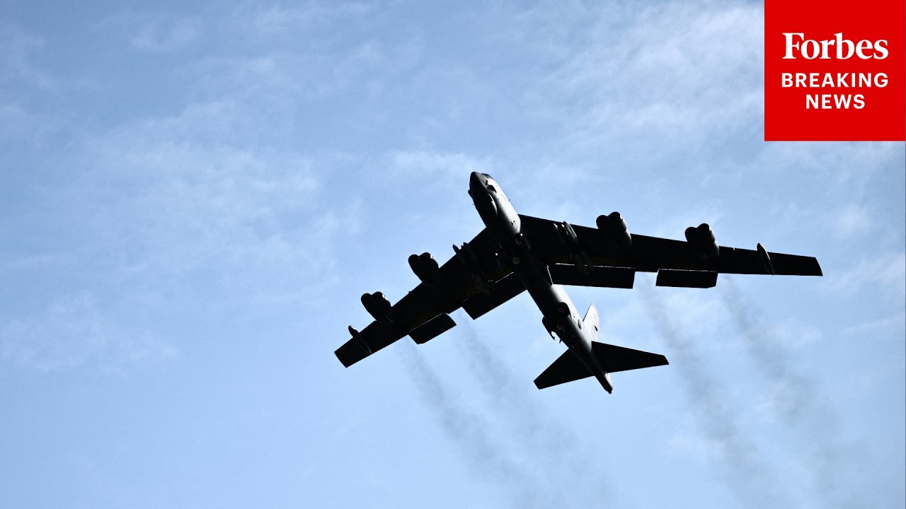 B-52 Crashes After Takeoff At Edwards Air Force Base