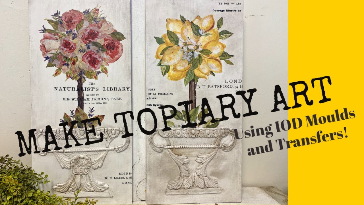Topiary Wall Art with IOD