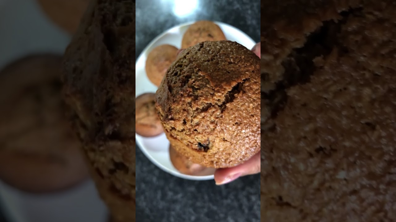 All Bran Muffins 🧁 #shorts #muffins #cake #cupcake #baking #recipes #howto #sub