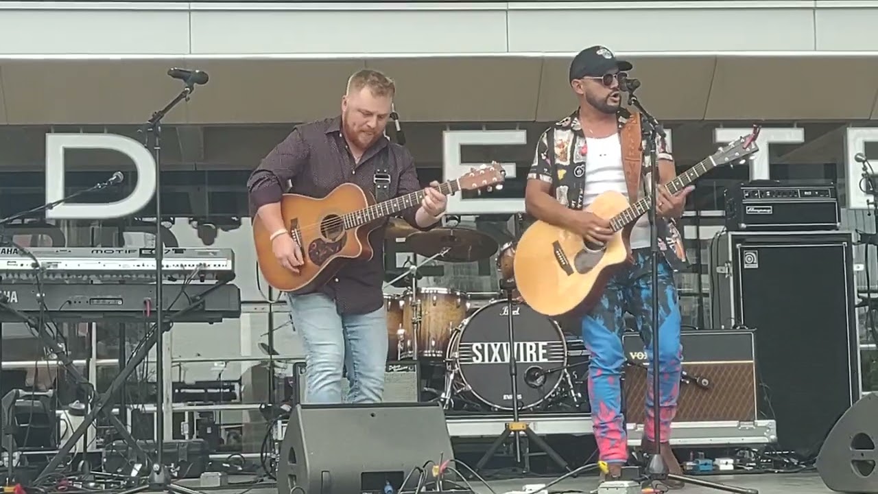 Frank Ray, "Somebody Else's Whiskey" at ACM Country Kickoff, May 9, 2023