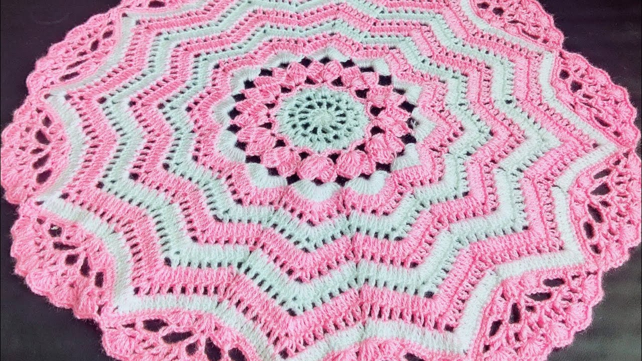 नया थालपोश /Beautiful Crochet Thalposh (Part-2)