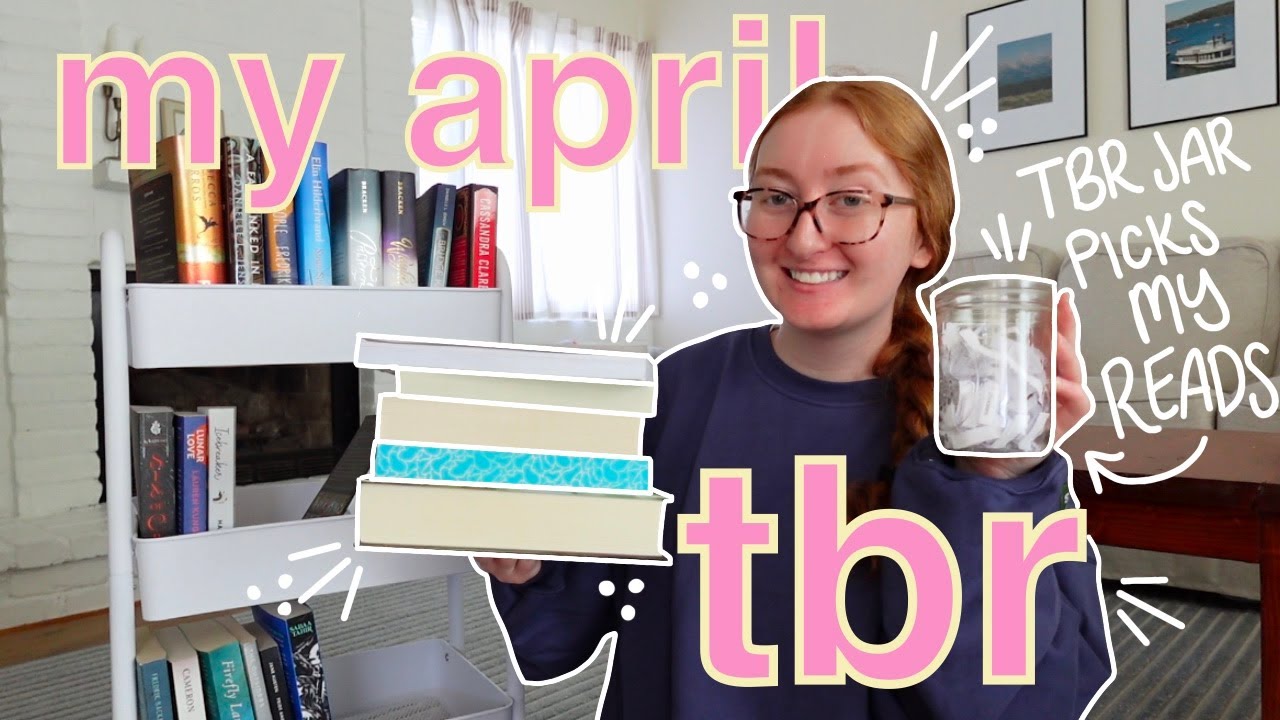 TBR jar chooses my reads for April 🌷☀️🐝