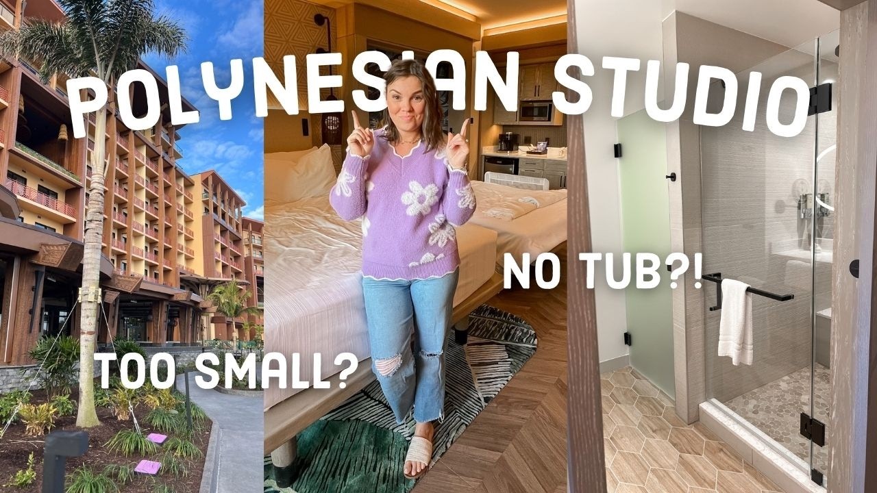 What to Expect in a Polynesian Tower Studio | Standard View Polynesian Tower Deluxe Studio