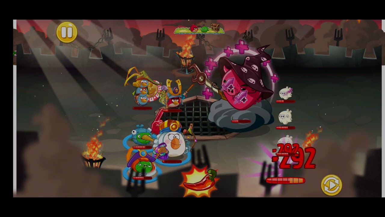 Angry Birds Epic Story Final Boss With Piggy McCool