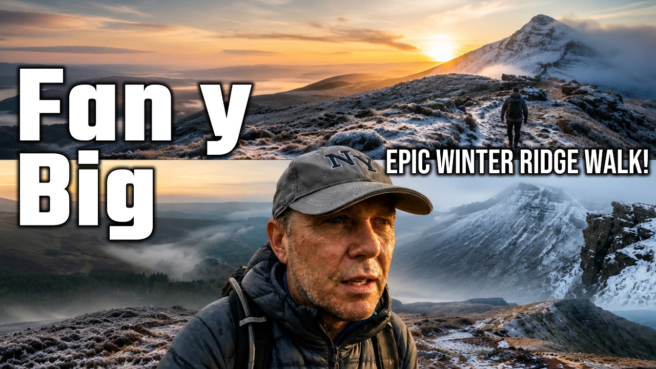 Talybont Forest & Fan y Big: a classic Winter ridge walk