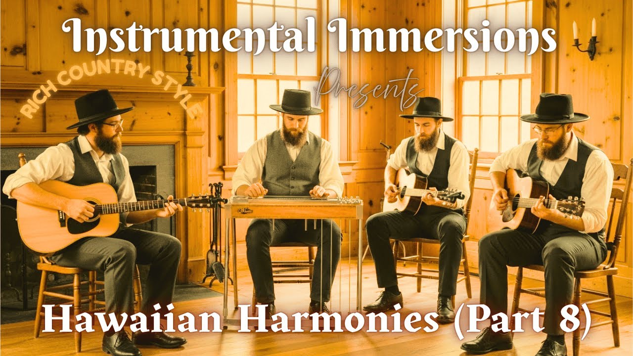 Hawaiian Harmonies (Part 8) | Instrumental Immersions | Tranquil Country Pedal & Steel Guitars