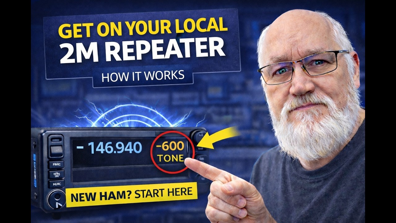 New Ham? How to Get on Your Local 2 Meter Repeater (Step-by-Step)
