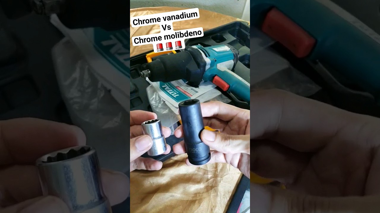 Dados de chrome vanadium vs Chrome molibdeno Cual es mejor