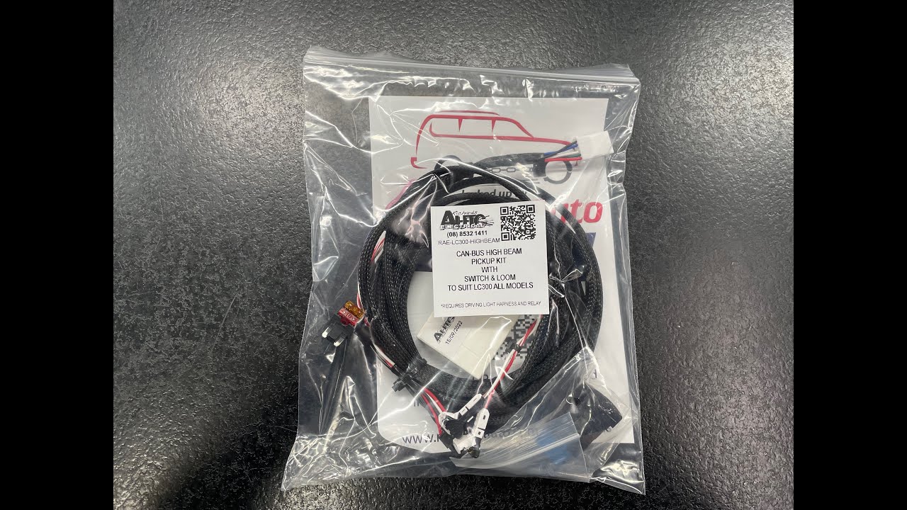 RICHARDS AUTO LC300 DRIVING LIGHT SWITCH & CANBUS PICKUP