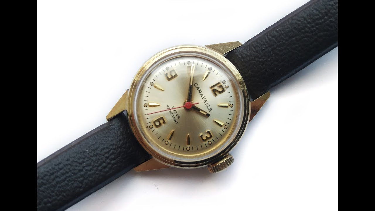 Caravelle by Bulova винтажная механика из США оригинал