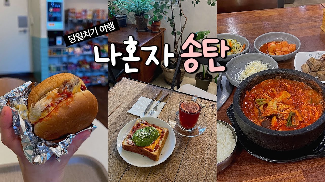 나혼자 평택 송탄 당일치기🍔 할거없어서 카페투어ㅋㅋ 느좋카페 왜케 많아요?