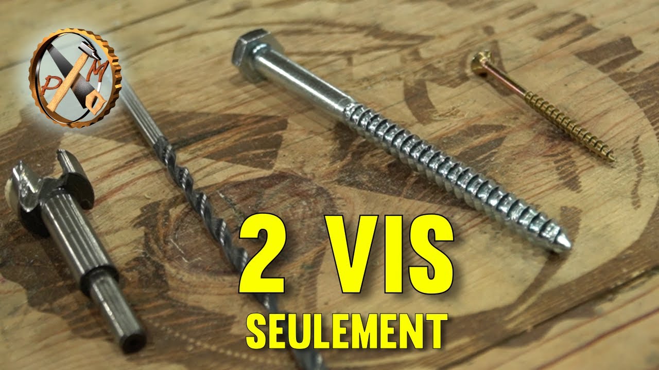 Les 2 Vis essentielles en construction ossature bois. Je vous explique pourquoi