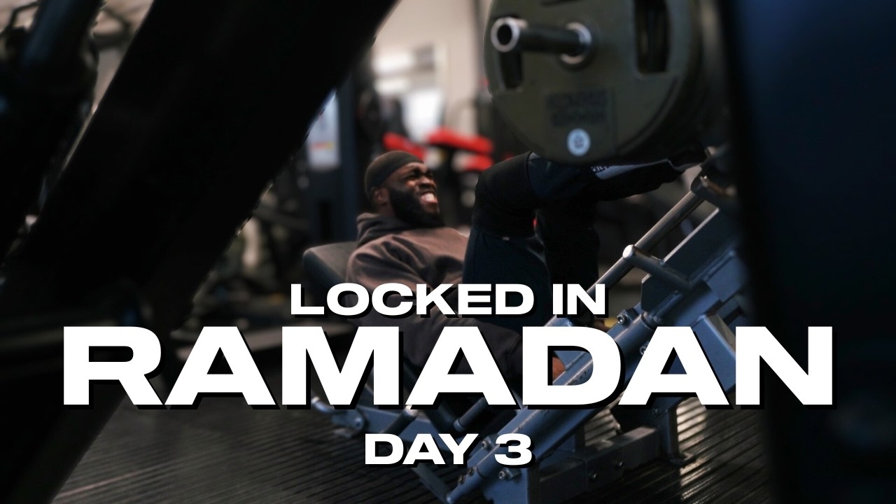 Locked In Ramadan Day 3: First Jummah & Leg Day