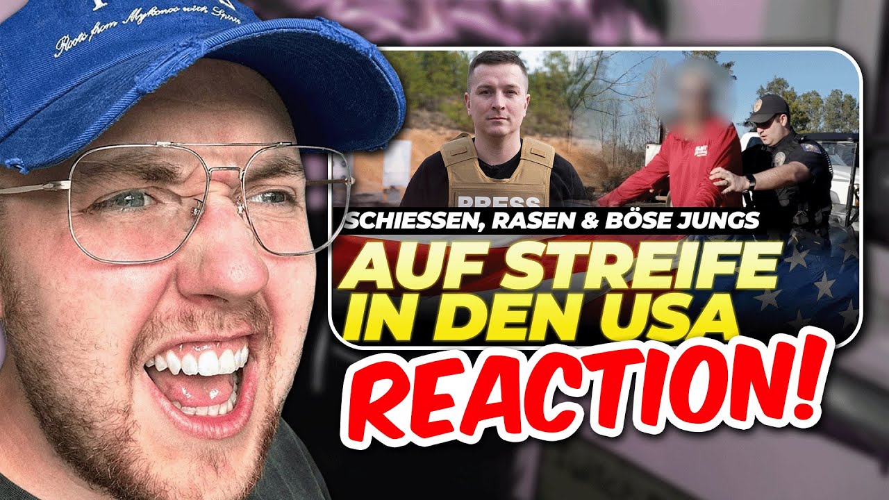 Auf Streife in den USA | US Cops Praktikum (Hey Aaron) | Zarbex Reaktion
