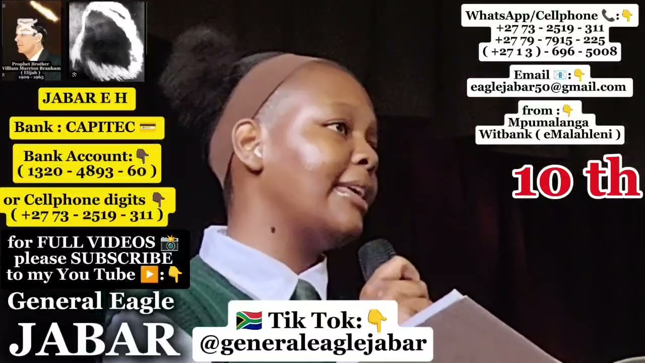 She writes and recites poems...a student from Greendale Combined School,before the Eagle Massage.