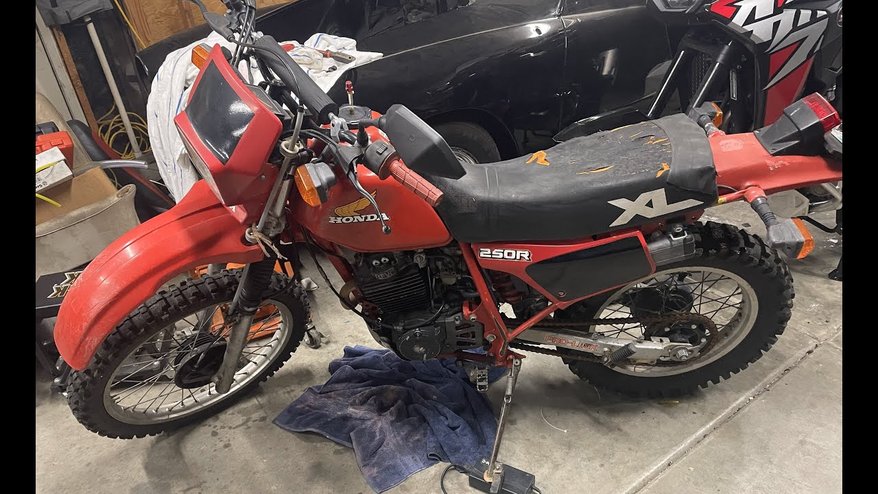 XL250R might be a total loss.