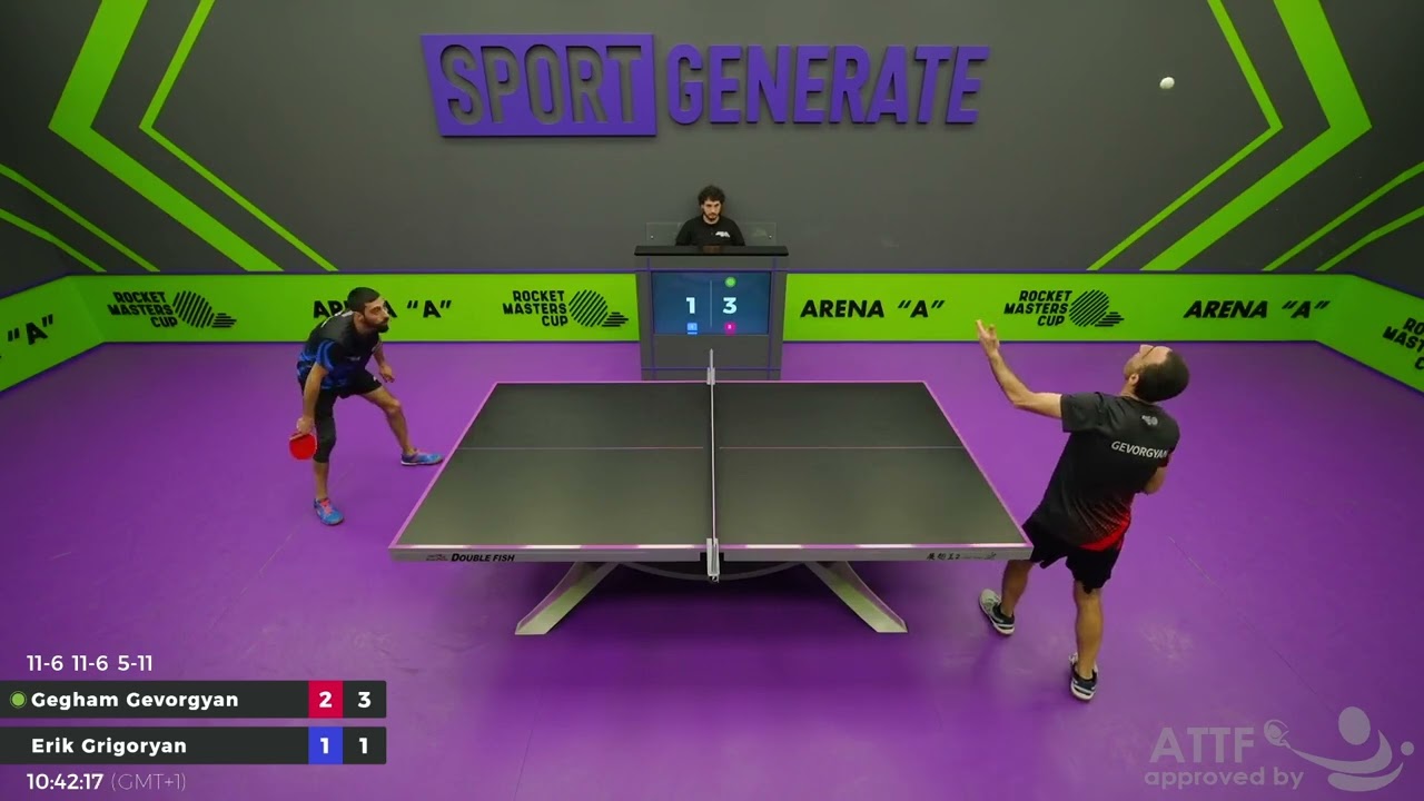 Table Tennis | G.Gevorgyan - E.Grigoryan | 22.02.2026 10:30 (CET) | SP 35200526