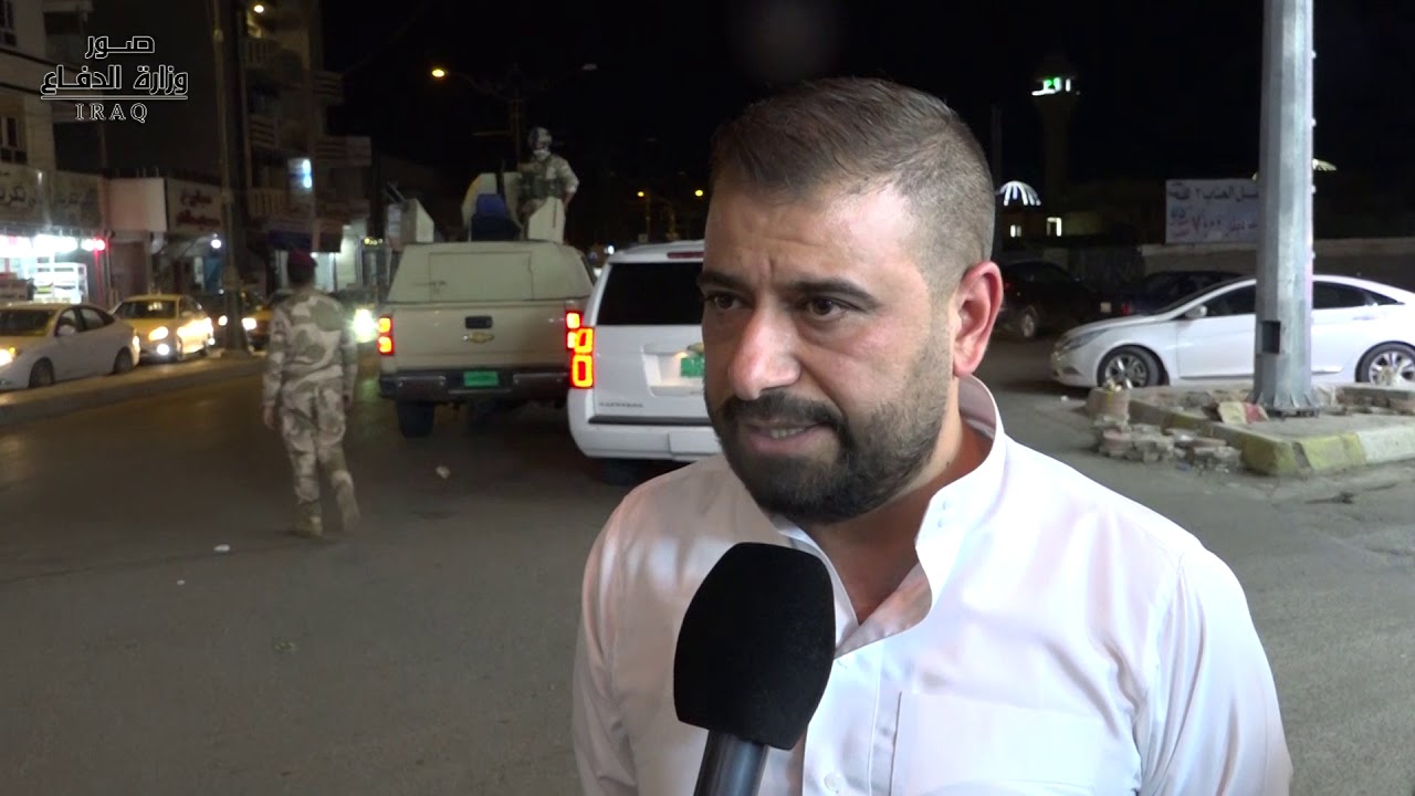 قائد عمليات صلاح الدين يتفقد احوال المواطنين في قضاء تكريت