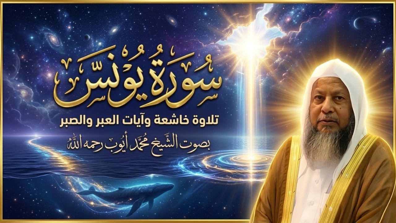 سورة يونس كاملة بصوت يريح القلب وتدمع له العين | القارئ محمد أيوب رحمه الله
