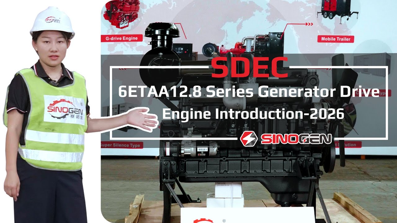 SDEC 6ETAA12.8 Series Generator Drive Engine Introduction-2026 [Specifications & Scopes]