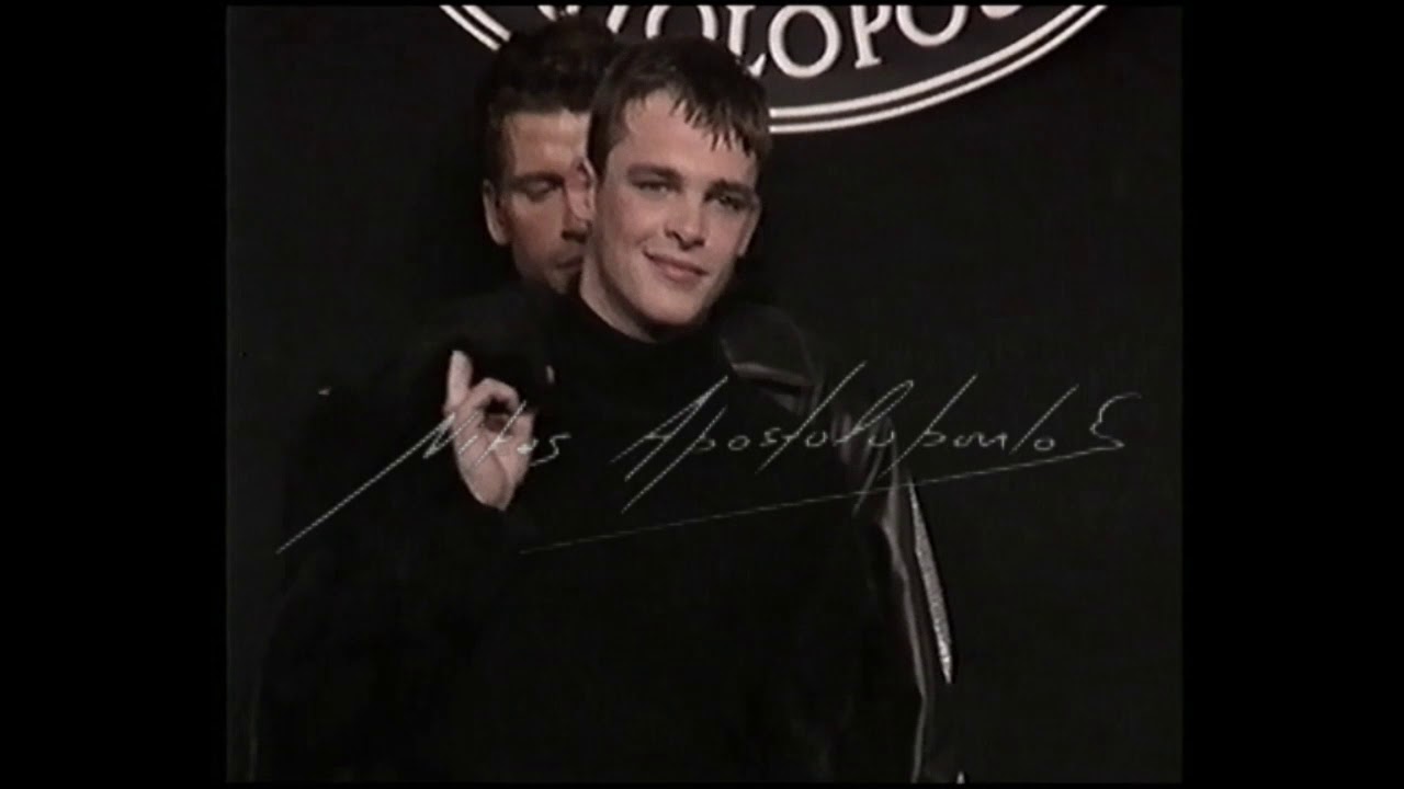 Nikos Apostolopoulos Fashion Show Autumne Hiver 1990-'91,Bord De Seine, Paris