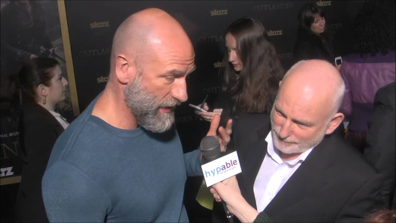 Graham McTavish and Gary Lewis Dougal and Colum McKenzie Outlander Premiere NYC April 2015